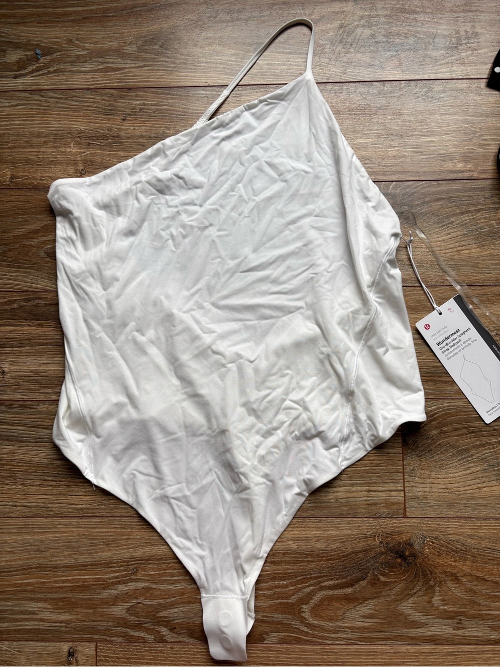 Lululemon Nulu one shoulder spaghetti strap bodysuit